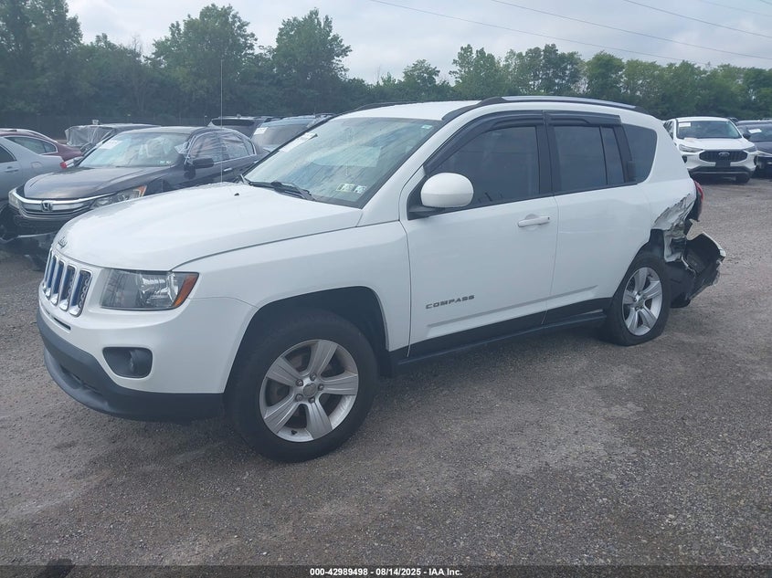 Vin: 1c4njdebxfd162482, lot: 43483542, jeep compass latitude 20152