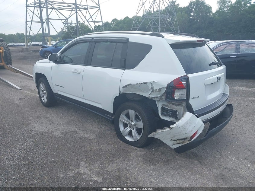 Vin: 1c4njdebxfd162482, lot: 43483542, jeep compass latitude 20153