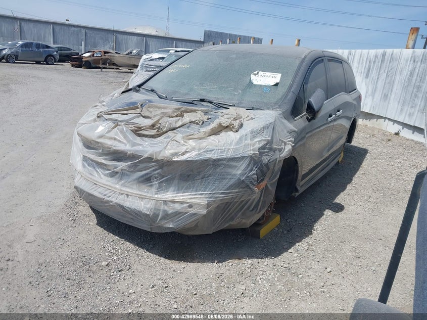 Vin: 5fnrl6h91nb069521, lot: 43483592, honda odyssey elite 20222