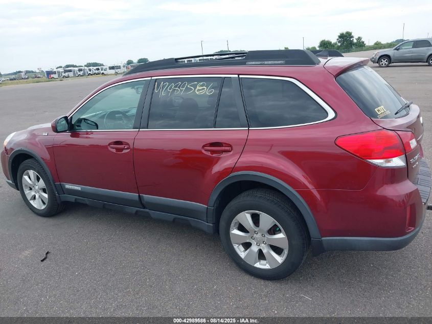 2011 Subaru Outback 3.6R Limited VIN: 4S4BRELCXB2330782 Lot: 42989586
