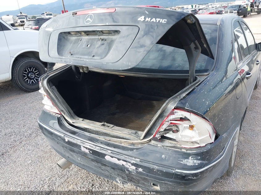 2007 Mercedes-Benz C 280 Luxury 4Matic VIN: WDBRF92H87F906111 Lot: 42989939