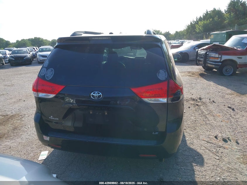 2012 Toyota Sienna Le V6 8 Passenger VIN: 5TDKK3DC4CS191819 Lot: 42989982