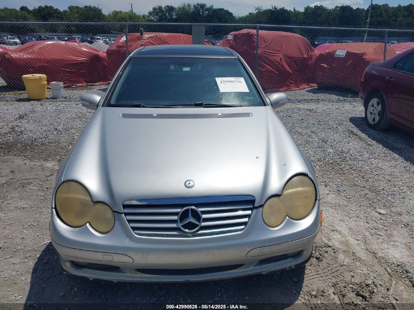 2003 Mercedes-Benz C 230K Sport Coupe VIN: WDBRN40J53A388235 Lot: 42990526