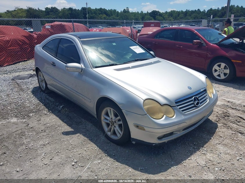 2003 MERCEDES-BENZ C 230K SPORT COUPE