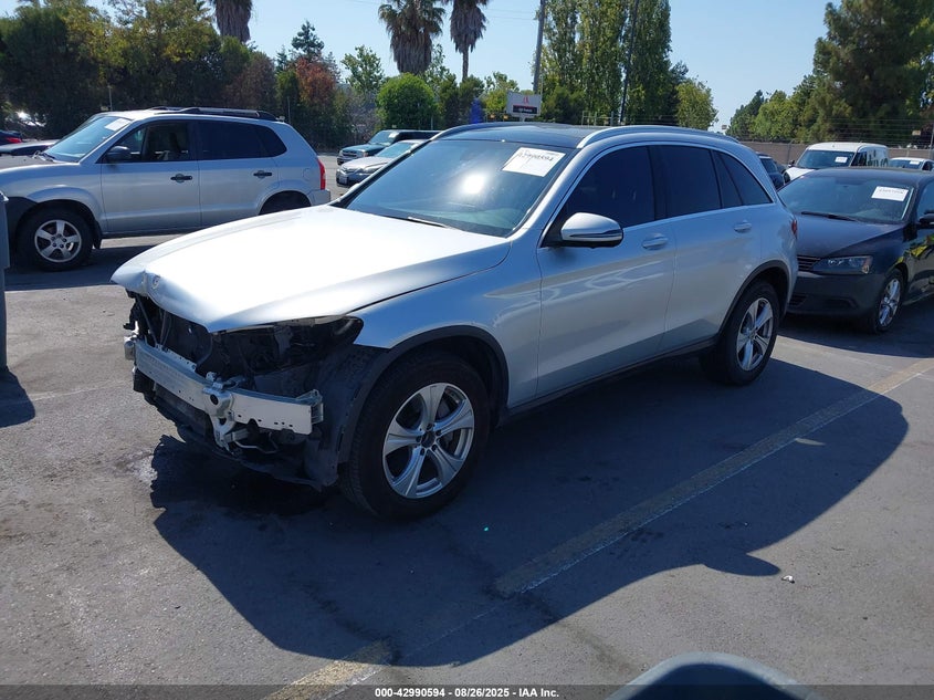 VIN WDC0G4JB3JF405796 2018 MERCEDES-BENZ GLC 300
