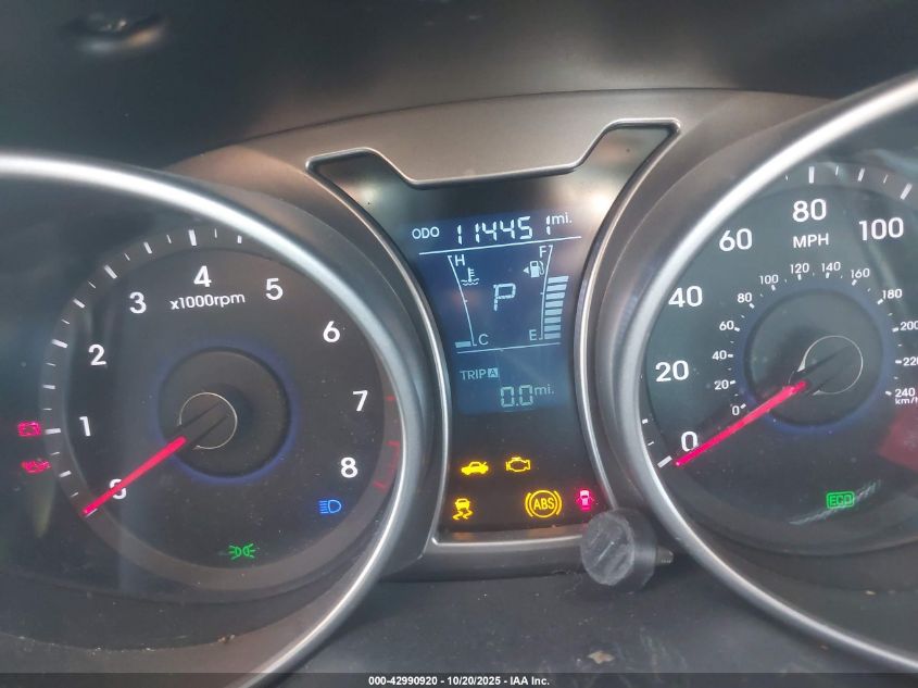 2016 Hyundai Veloster VIN: KMHTC6AD5GU299427 Lot: 42990920