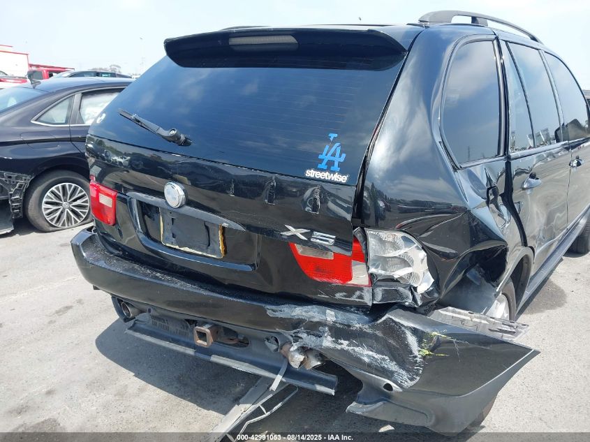 2006 BMW X5 4.4I VIN: 5UXFB535X6LV29048 Lot: 42991053