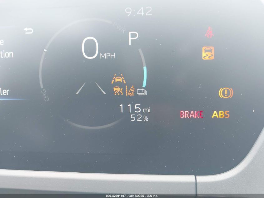 2025 Subaru Solterra Limited VIN: JTMABABA1SA096499 Lot: 42991197