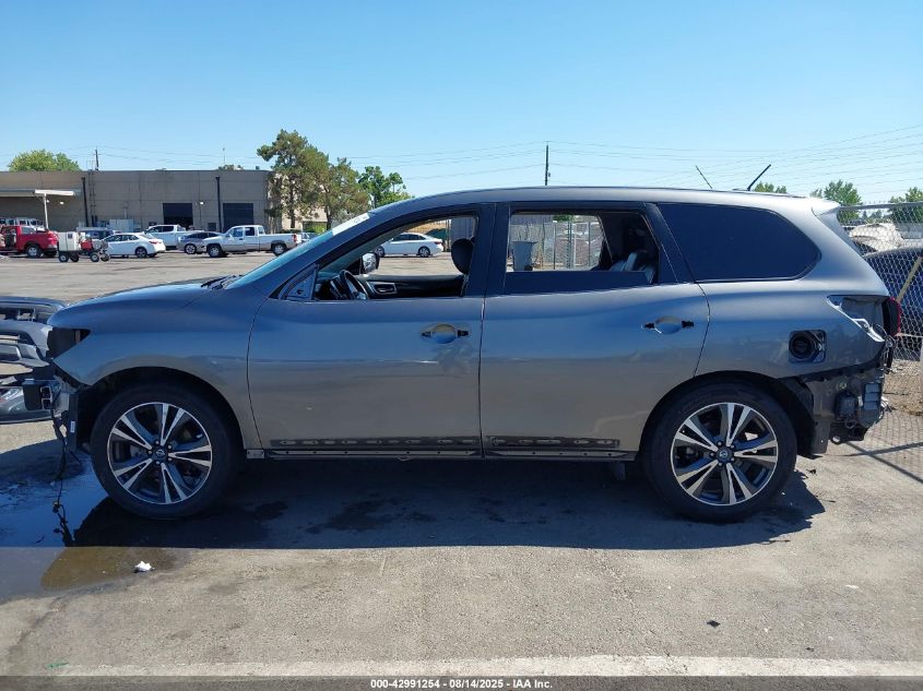 2018 Nissan Pathfinder Platinum VIN: 5N1DR2MN5JC664735 Lot: 42991254