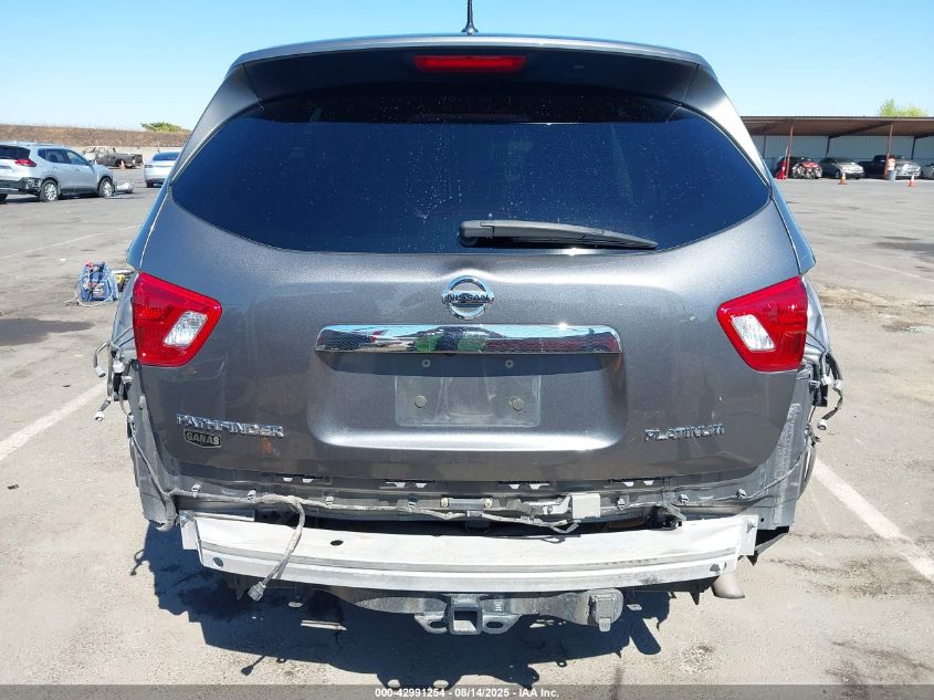 2018 Nissan Pathfinder Platinum VIN: 5N1DR2MN5JC664735 Lot: 42991254
