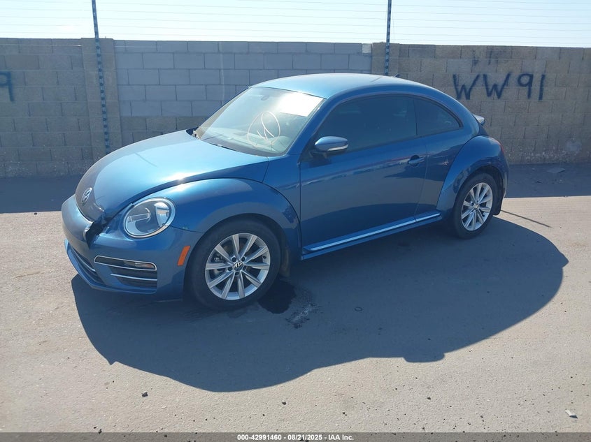 Vin: 3vwj17at1hm629646, lot: 43485504, volkswagen beetle 1.8t se/1.8t sel 20172
