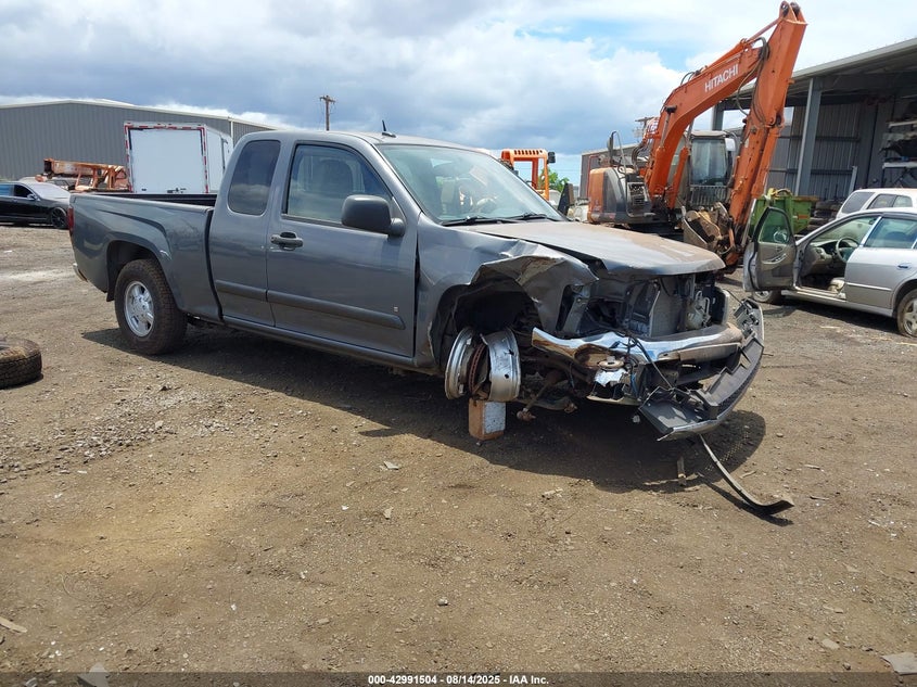 2008 Chevrolet Colorado Lt grey truck gasoline 1GCCS399788201689 photo #1