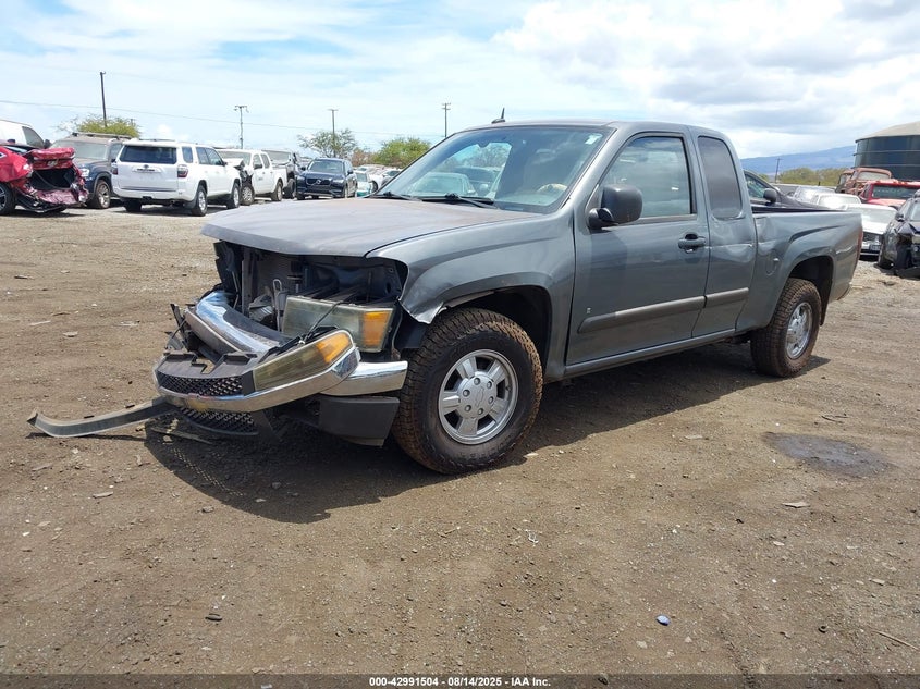 2008 Chevrolet Colorado Lt grey truck gasoline 1GCCS399788201689 photo #3