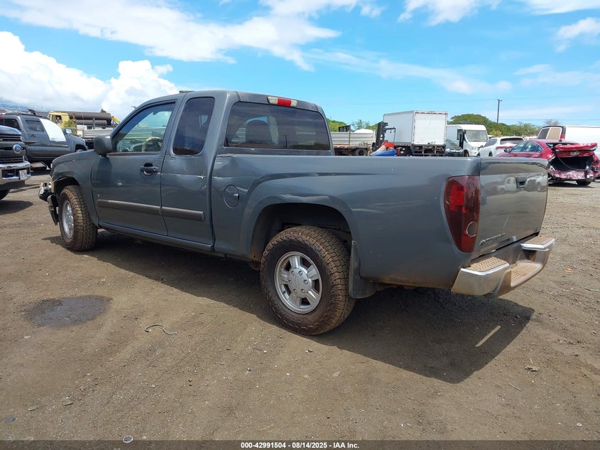 2008 Chevrolet Colorado Lt grey truck gasoline 1GCCS399788201689 photo #4