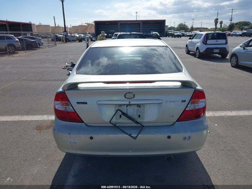 2003 Toyota Camry Le V6/Se V6/Xle V6 VIN: JTDBF32K230115016 Lot: 42991513