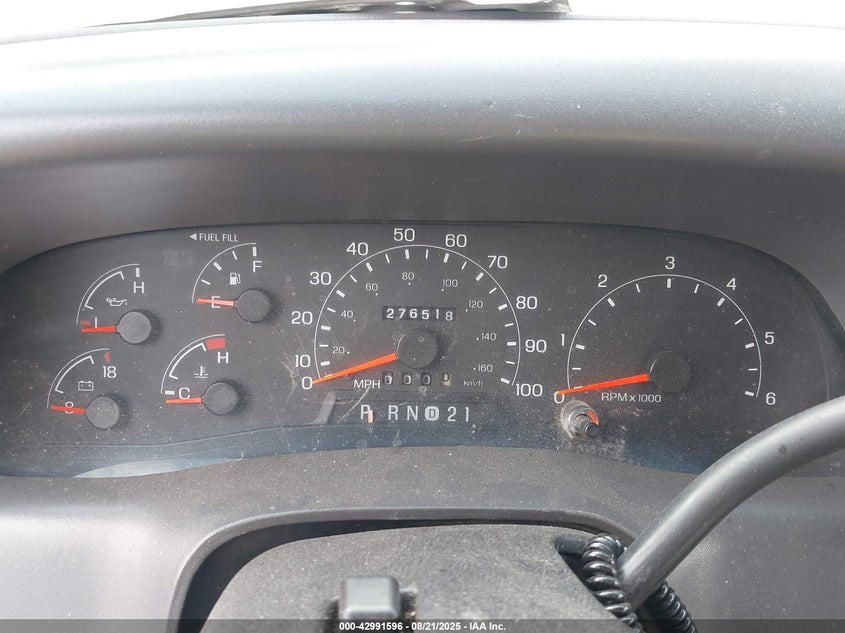 2000 Ford F-250 Lariat/Xl/Xlt VIN: 3FTNX21L9YMA52984 Lot: 42991596
