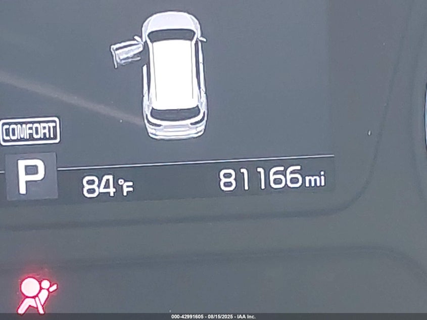 2019 Kia Sorento 2.4L L VIN: 5XYPG4A3XKG595530 Lot: 42991605