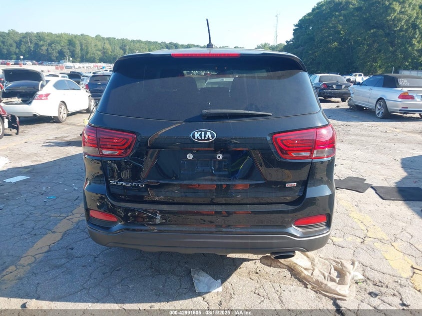 2019 Kia Sorento 2.4L L VIN: 5XYPG4A3XKG595530 Lot: 42991605