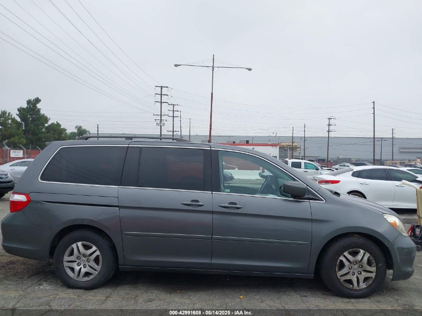 2007 Honda Odyssey Ex-L VIN: 5FNRL38717B137056 Lot: 42991608