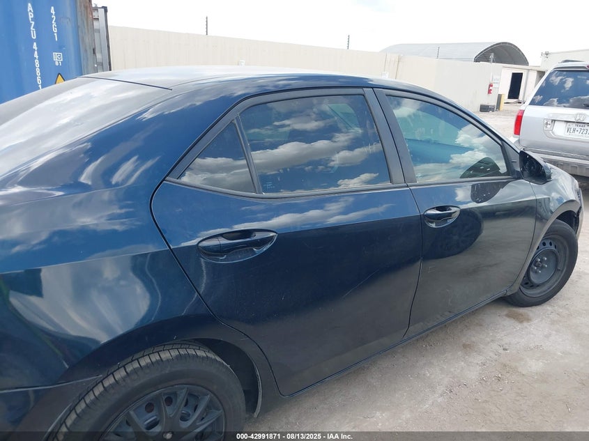 2017 Toyota Corolla Le VIN: 5YFBURHE3HP654591 Lot: 42991871