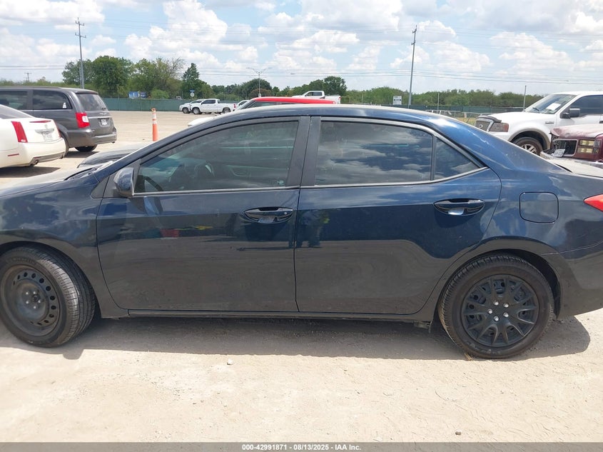 2017 Toyota Corolla Le VIN: 5YFBURHE3HP654591 Lot: 42991871