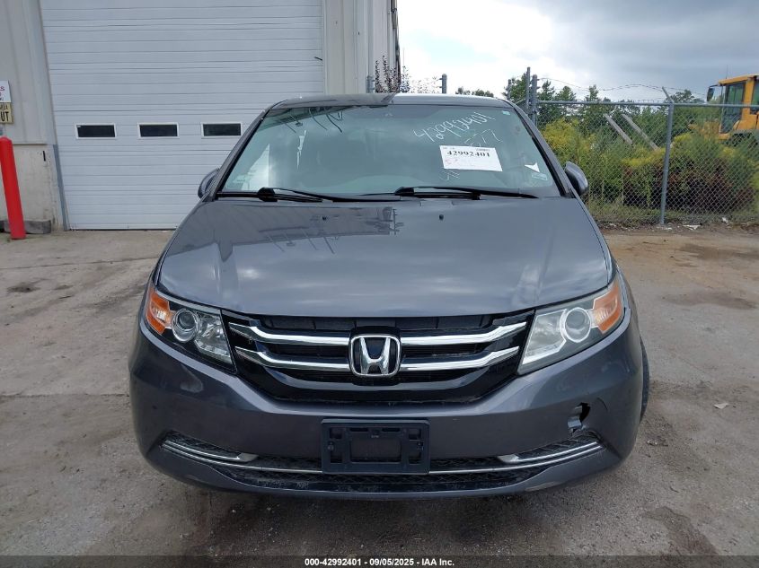 2016 Honda Odyssey Se VIN: 5FNRL5H32GB131971 Lot: 42992401