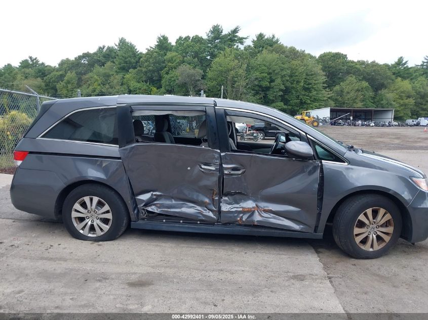 2016 Honda Odyssey Se VIN: 5FNRL5H32GB131971 Lot: 42992401