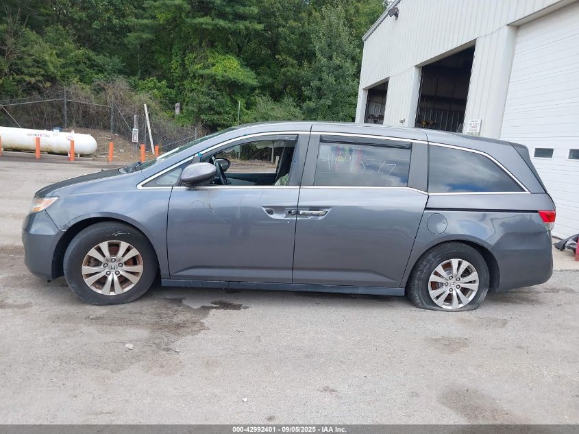 2016 Honda Odyssey Se VIN: 5FNRL5H32GB131971 Lot: 42992401