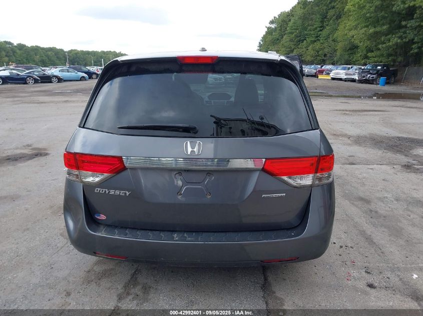 2016 Honda Odyssey Se VIN: 5FNRL5H32GB131971 Lot: 42992401