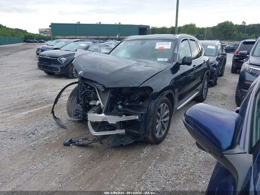 2018 BMW X3 xDrive30I black suv gasoline 5UXTR9C56JLD68943 photo #3