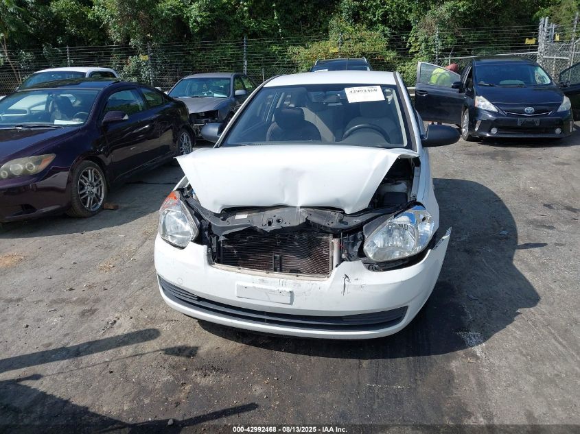 2007 Hyundai Accent Gs VIN: KMHCM36C67U042627 Lot: 42992468