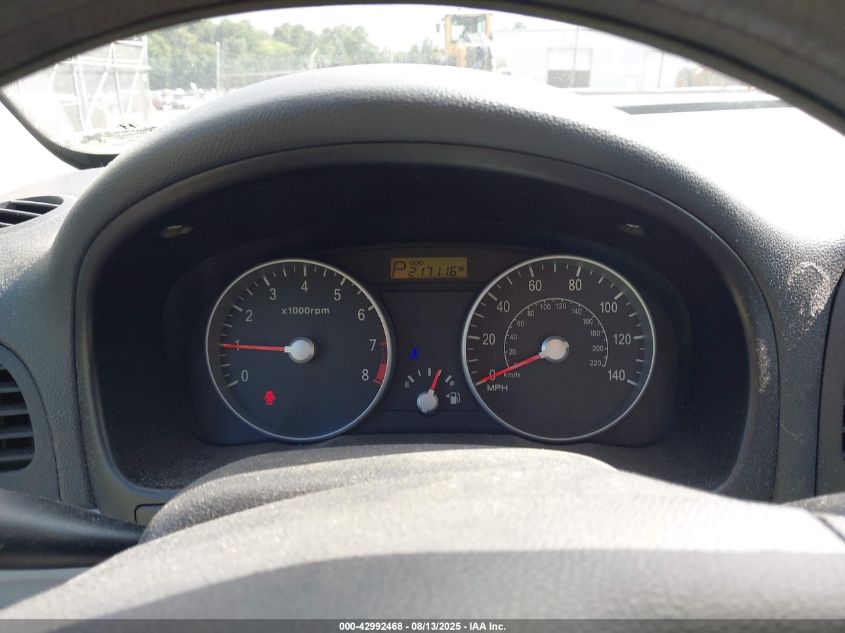 2007 Hyundai Accent Gs VIN: KMHCM36C67U042627 Lot: 42992468