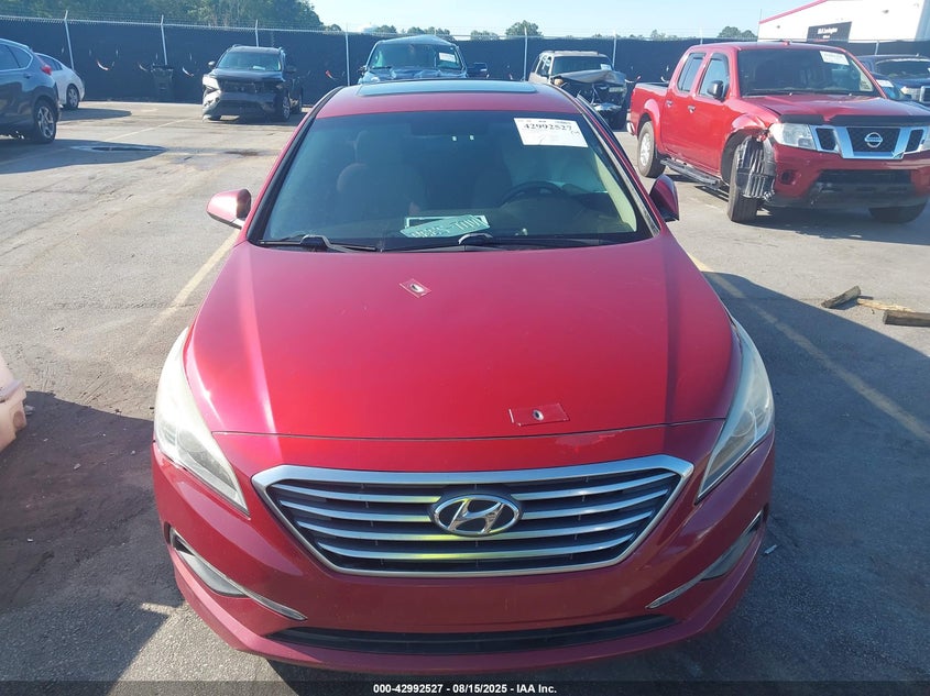 2015 HYUNDAI SONATA SE - 5NPE24AFXFH136061