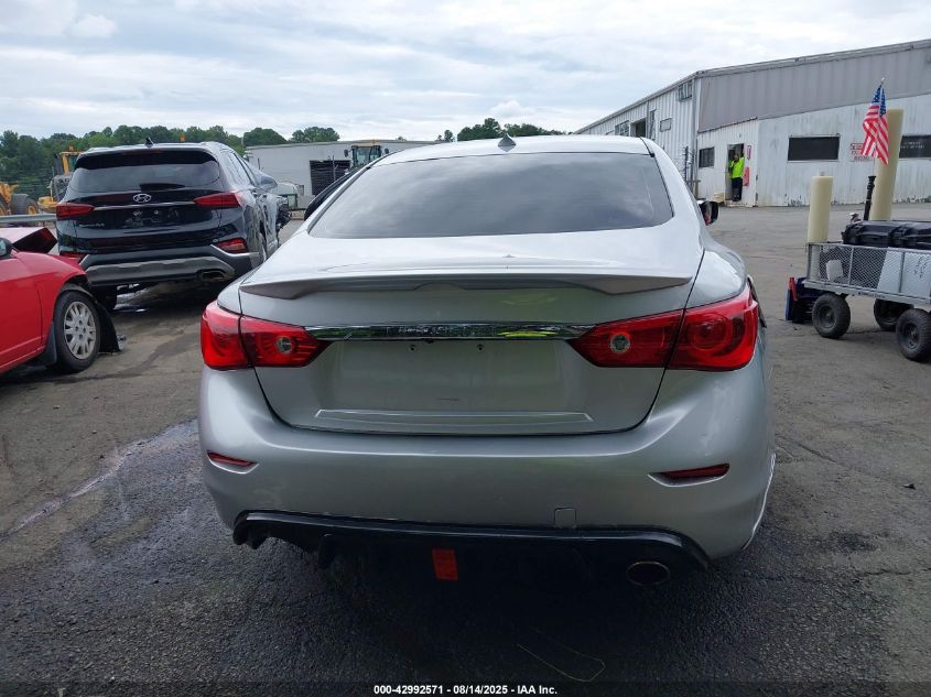 2014 Infiniti Q50 Premium VIN: JN1BV7AR0EM702063 Lot: 42992571