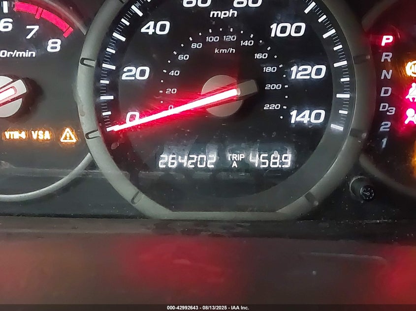 2008 Honda Pilot Ex-L VIN: 5FNYF187X8B007155 Lot: 42992643