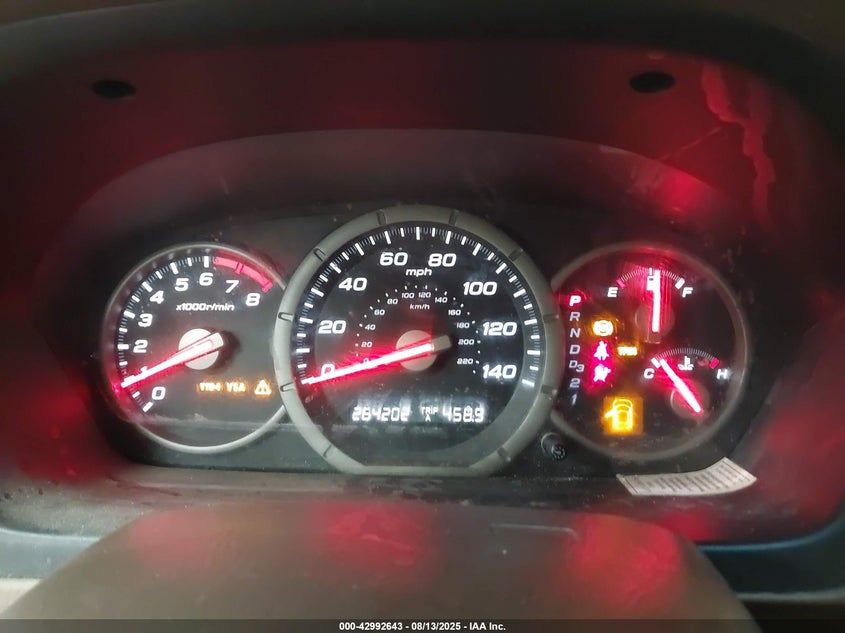 2008 Honda Pilot Ex-L VIN: 5FNYF187X8B007155 Lot: 42992643