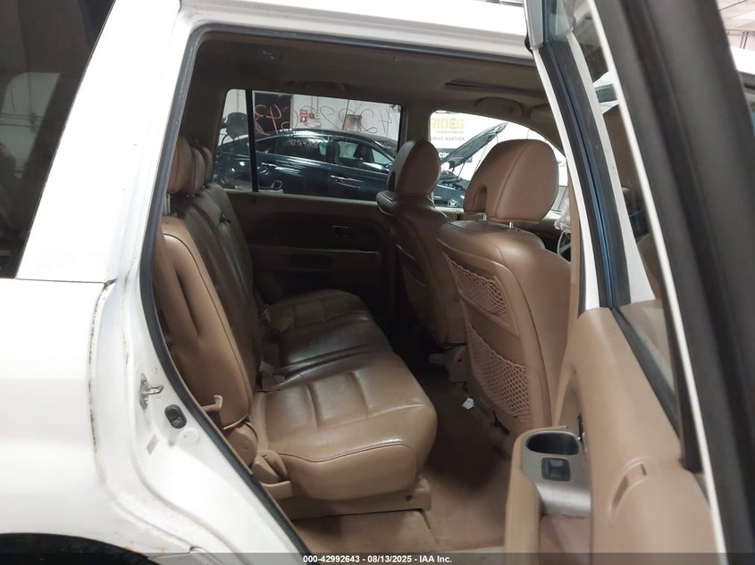 2008 Honda Pilot Ex-L VIN: 5FNYF187X8B007155 Lot: 42992643