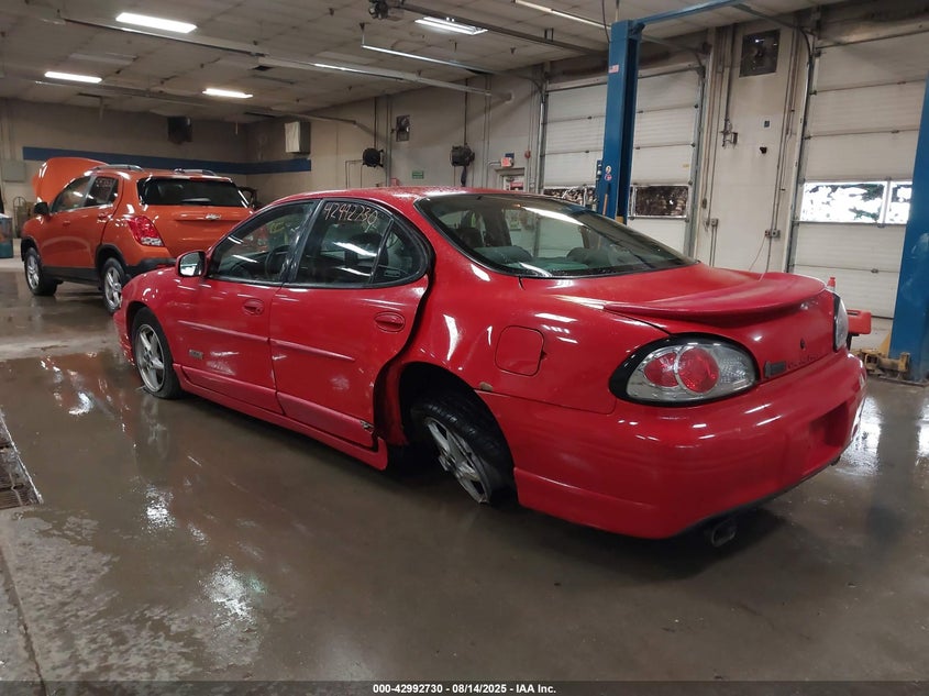 1999 Pontiac Grand Prix Gtp red sedan gasoline 1G2WR5216XF245805 photo #4