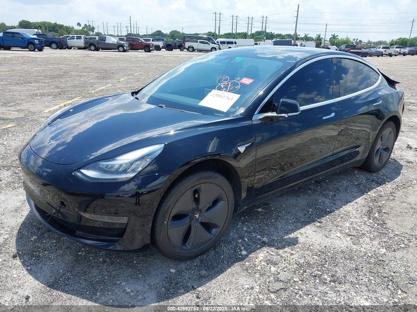 Vin: 5yj3e1eaxlf704542, lot: 43486849, tesla model 3 standard range plus rear-wheel drive/standard range rear-wheel drive 20202