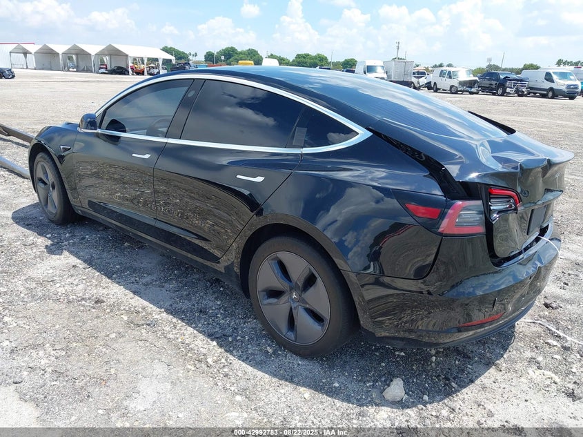Vin: 5yj3e1eaxlf704542, lot: 43486849, tesla model 3 standard range plus rear-wheel drive/standard range rear-wheel drive 20203