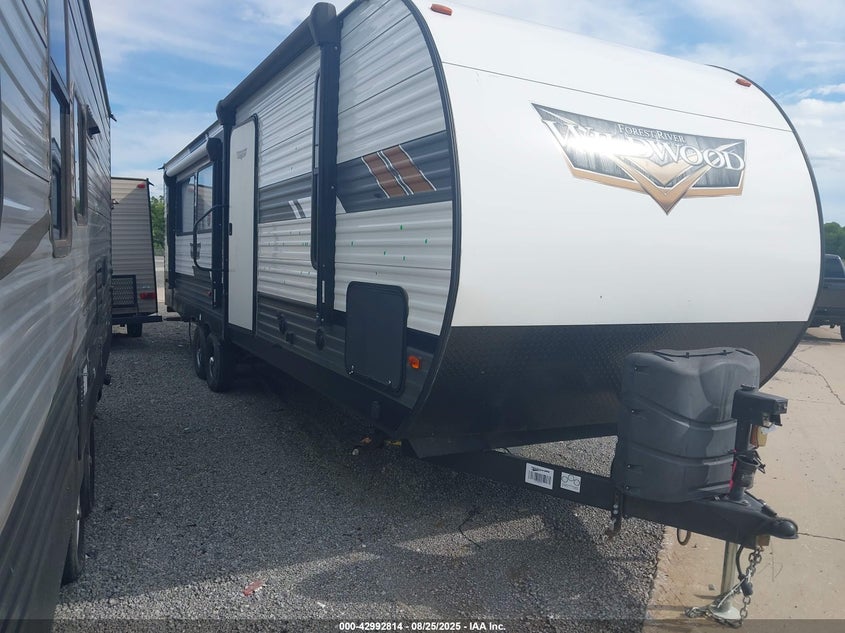 2021 FOREST RIVER WILDWOOD TRAVEL TRAILER  (VIN: 4X4TWDC26M8808354)