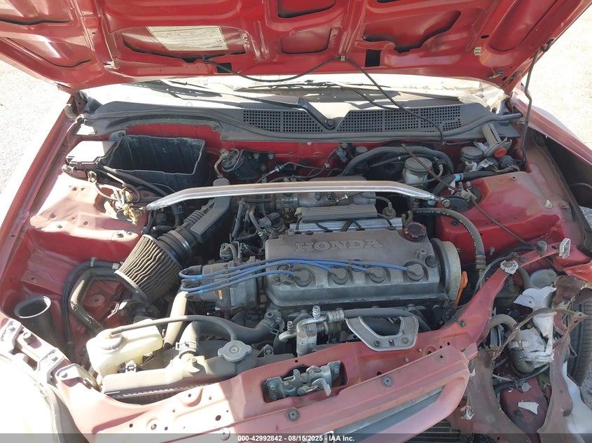 1996 Honda Civic Hx VIN: 1HGEJ7225TL069717 Lot: 42992842