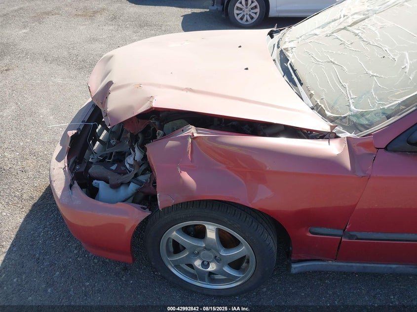 1996 Honda Civic Hx VIN: 1HGEJ7225TL069717 Lot: 42992842