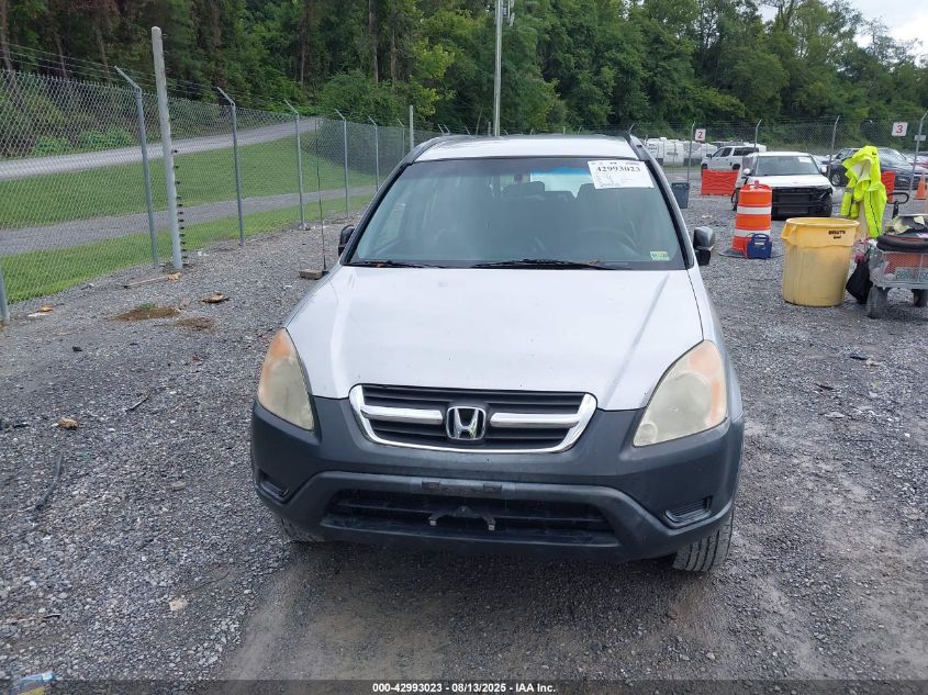 2002 Honda Cr-V Lx VIN: JHLRD68482C016697 Lot: 42993023
