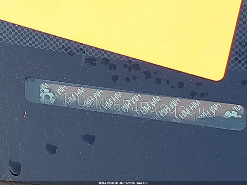 2005 Honda Accord 2.4 Ex VIN: 1HGCM56745A093949 Lot: 42993050