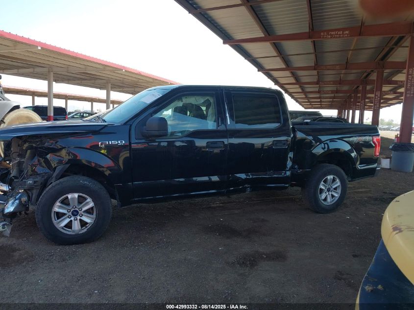 2016 Ford F-150 Xlt VIN: 1FTEW1E83GFD03287 Lot: 42993332