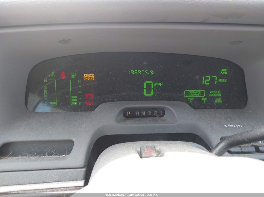 2003 Mercury Grand Marquis Ls VIN: 2MEFM75W43X689288 Lot: 42993567