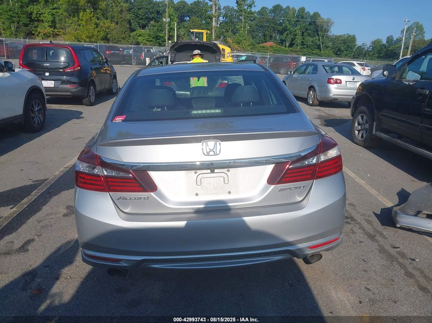 2016 HONDA ACCORD SPORT 1HGCR2F52GA205035