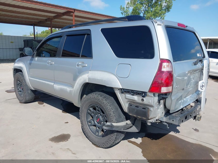 2003 Toyota 4Runner Sr5 V8 silver other gasoline JTEZT14R538001899 photo #4
