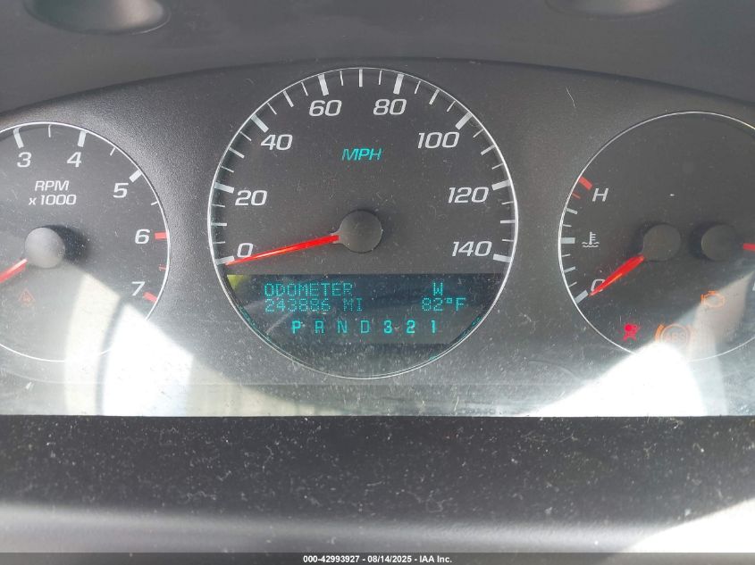 2009 Chevrolet Impala Lt VIN: 2G1WT57K791207968 Lot: 42993927